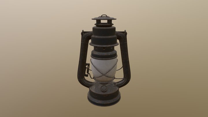 Lanturn Texture Practice 3D Model