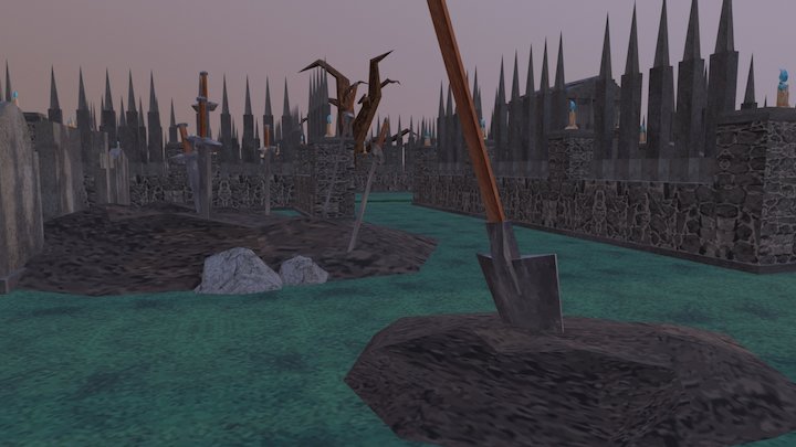 Graveyard 3D Model