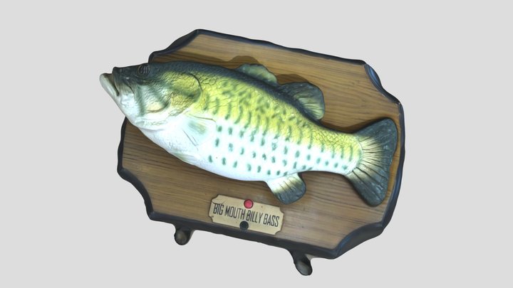 歌う魚 The Singing Fish – Free 3D Model STL