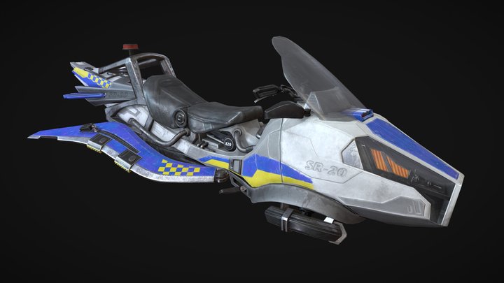 GAP - Strike Response 20 Hooverbike 3D Model