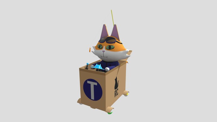 Tig and his homemade cart (WorldSkills 2025) 3D Model