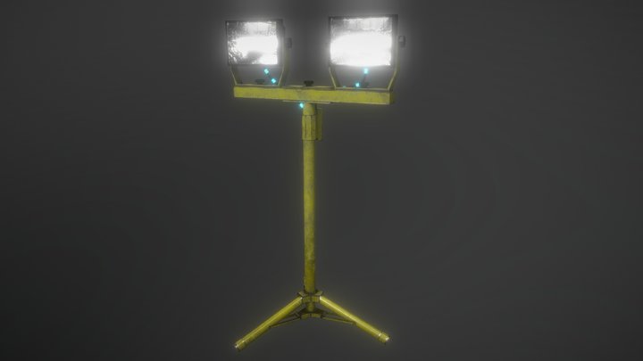 Work Lights 3D Model