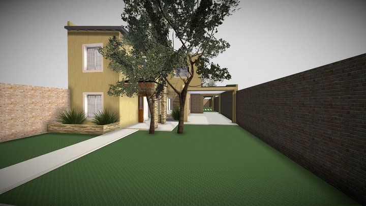 Vivienda Flia Lopez 3D Model