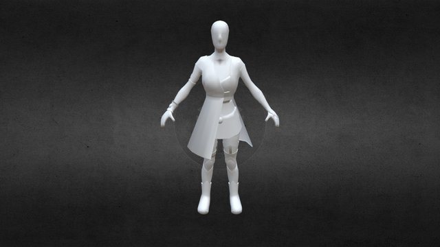 Character Fixed 3D Model