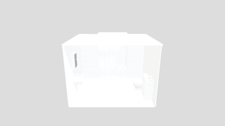 Bathroom Scene 3D Model
