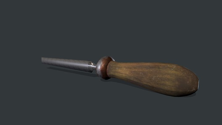 metal file 3D Model