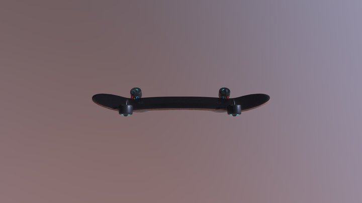 Hover Board V2 3D Model