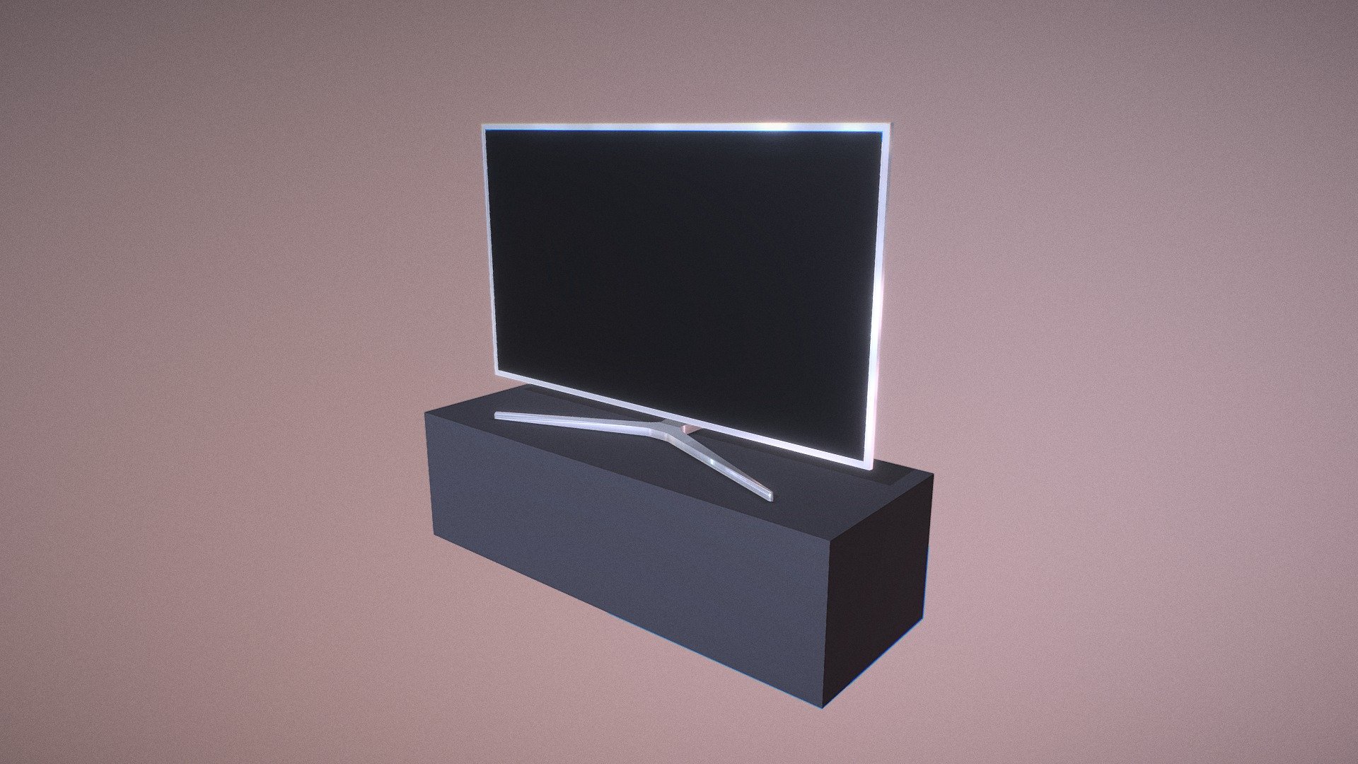 Low Poly Smart TV Series 6
