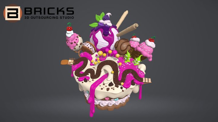 Cookie_Jam_Blast 3D Model