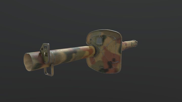 Panzerschreck 3D Model