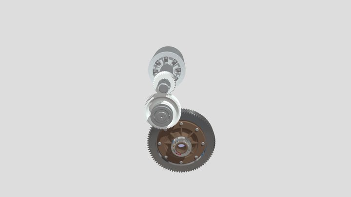 Ens-Motoreducteur208 3D Model