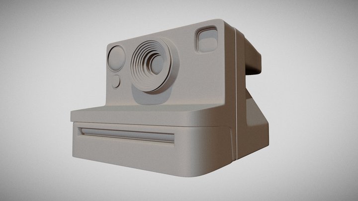 Polaroid Camera 3D Model