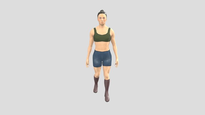 Final project character 3D Model