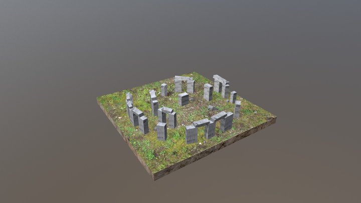 Stonehenge 3D Model