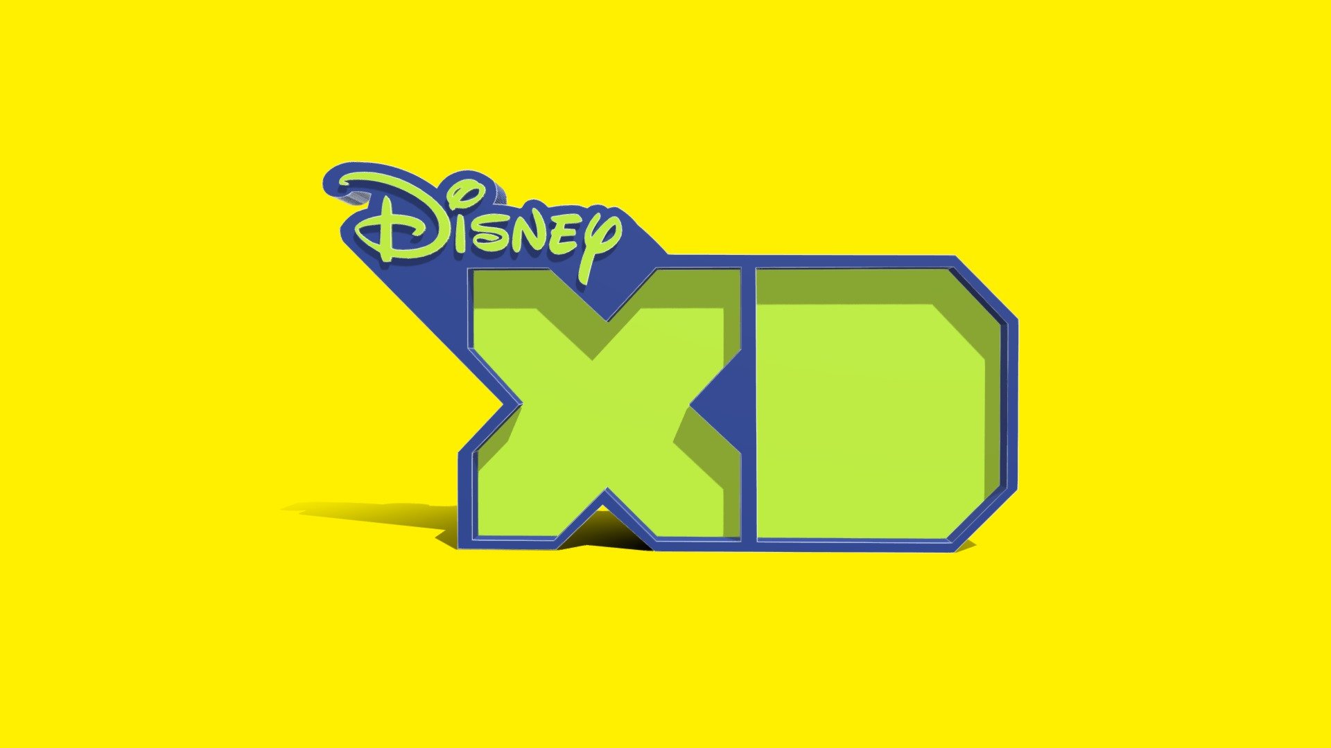 Disney XD Logo - Download Free 3D model by Zarboy086 [6879163] - Sketchfab