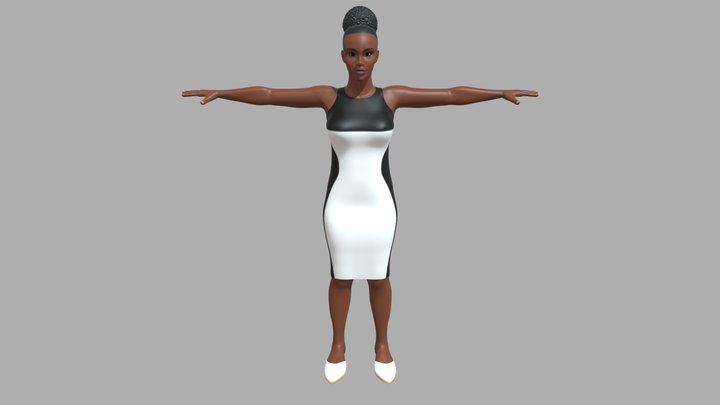Miracle dress 3D Model
