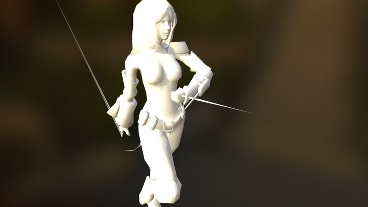Sia - The Huntress 3D Model