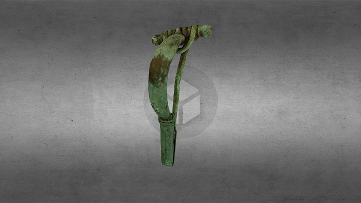 Фібула, бронза, ІІІ-IV ст. н. е 3D Model