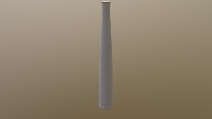 High Bottle 3D Model