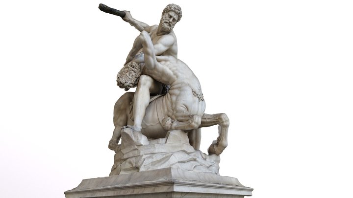 Hercules Slaying the Centaur Nessus 3D Model