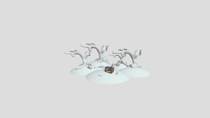 Adventure OP Scene 3D Model