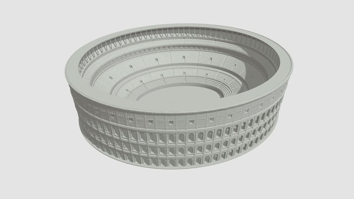 Coliseo Romano 3D Model