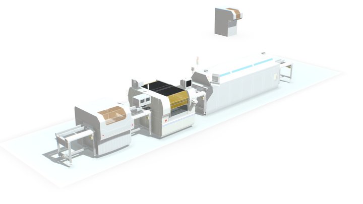 mfg line 3D Model