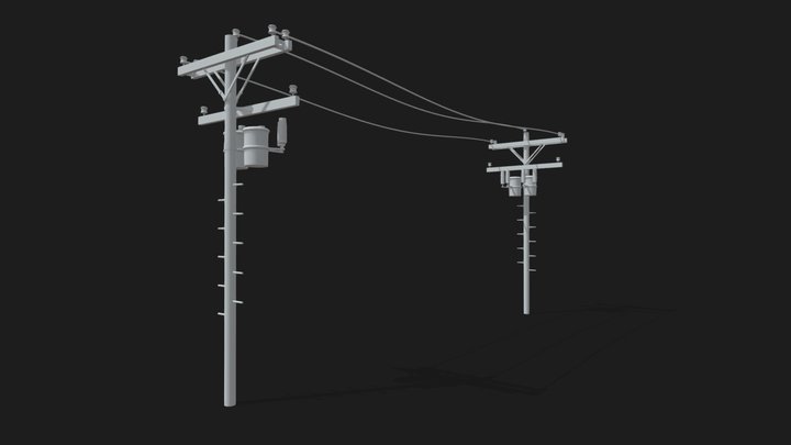 Electrical Wire 3D Model