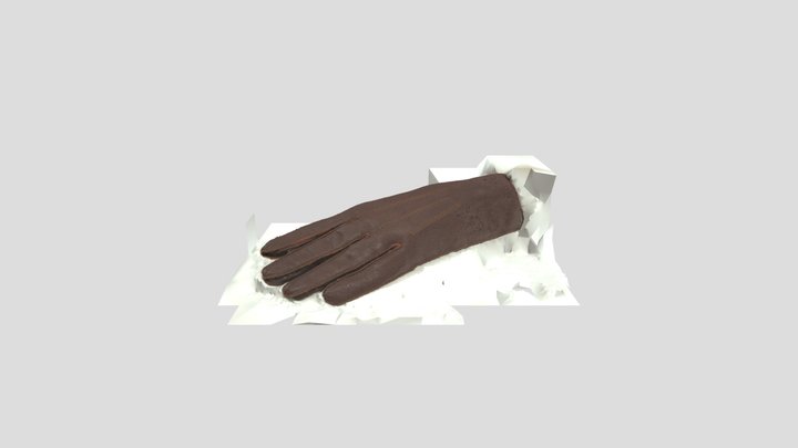 7. Δερμάτινα γάντια 3D Model