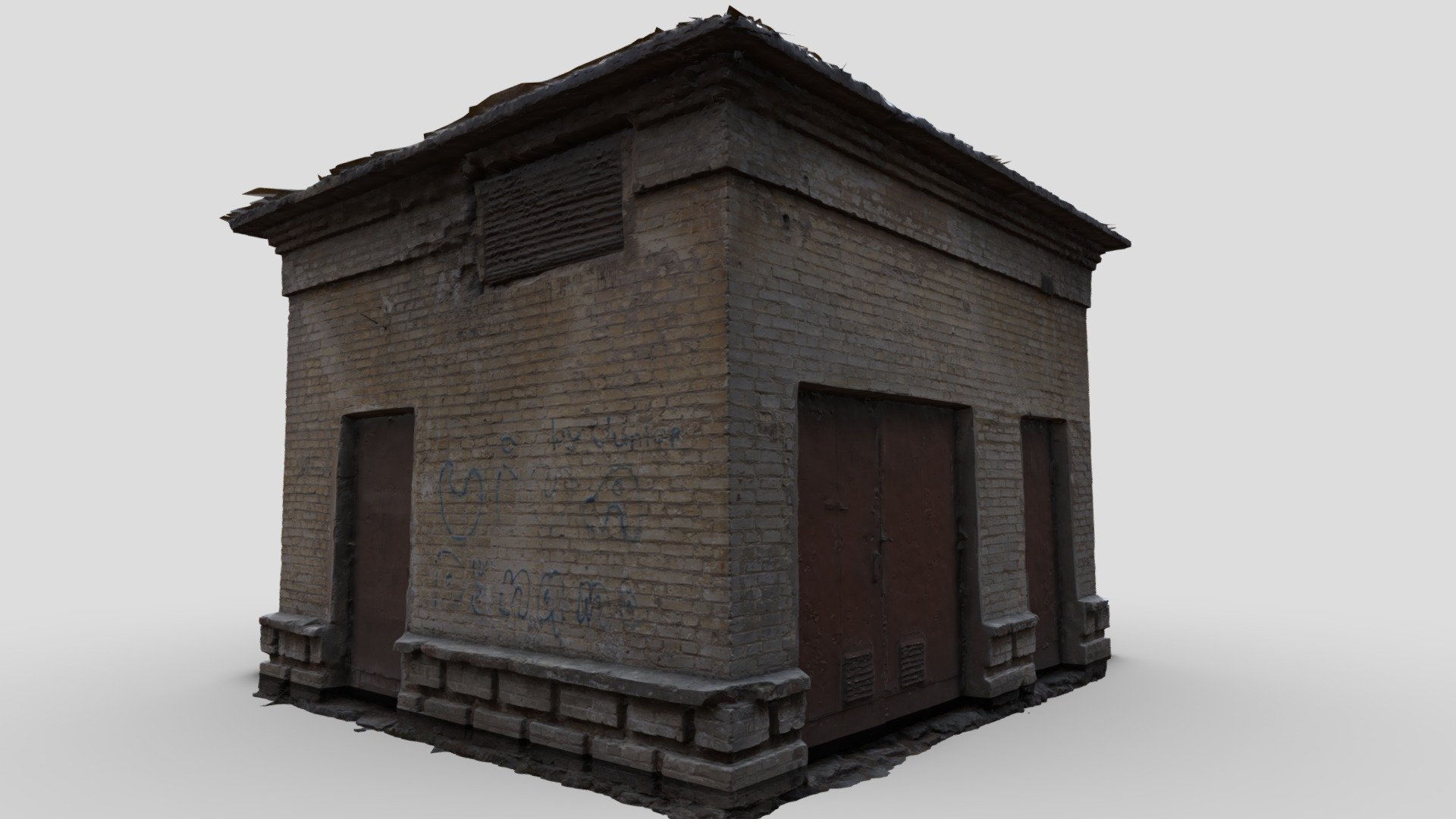 Soviet Electrical Substation Old
