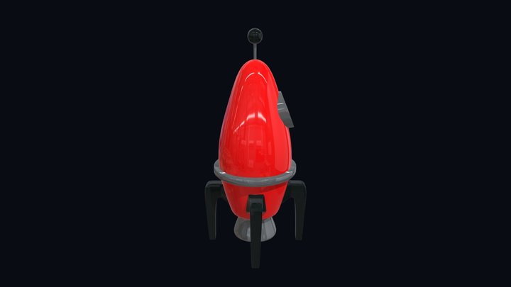 Rocket 3D Model