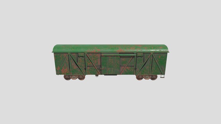 train wagon 3D Model