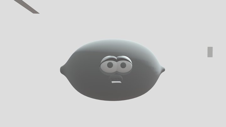 Annoying Orange (VeggieTales Style) (Updated) 3D Model