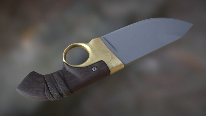 Knife3 3D Model