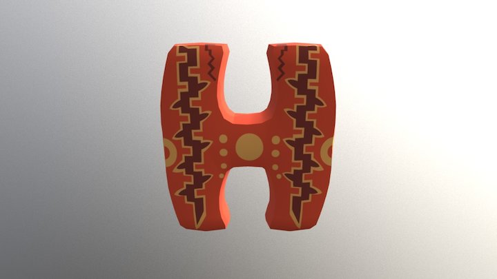 H 3D Model