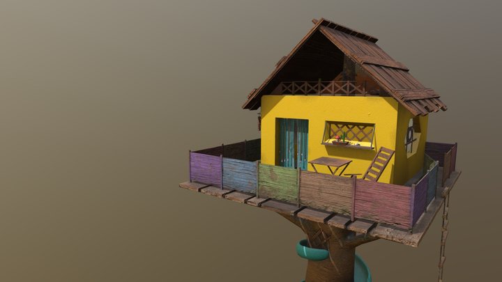 A house for dreams 3D Model