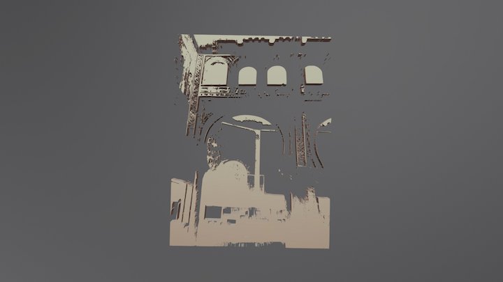 Puerta Árabe 3D Model
