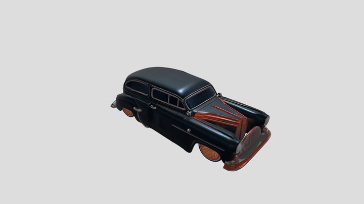 Slammed  Hotrod – Free 3D Model STL