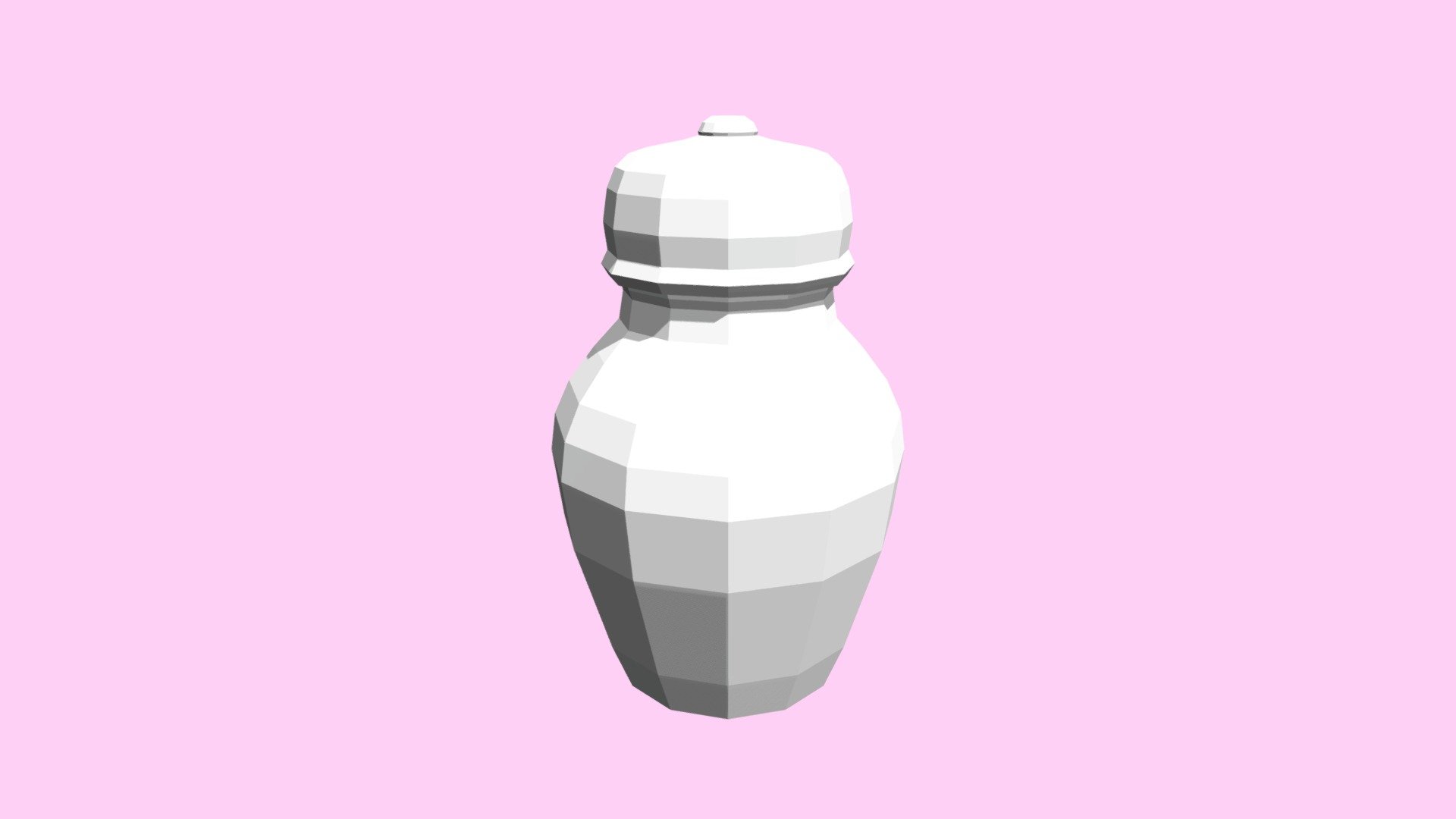 Porcelain pot