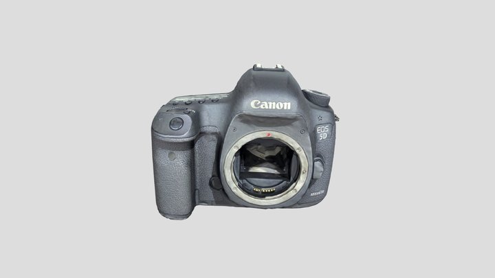Canon 5D MKIII Body 3D Model