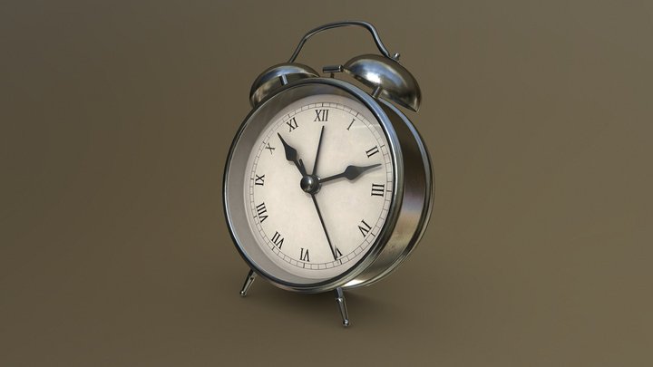 Clock model 3D models Sketchfab