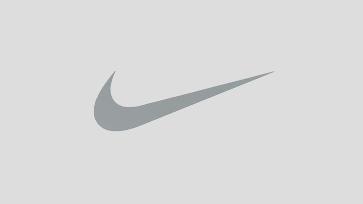 nike logo 3D Model