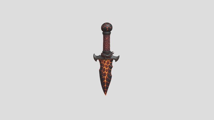 Magma Daga 3D Model