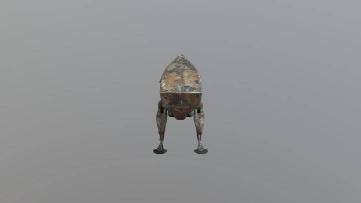 Robot Dino Custom 3D Model