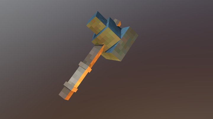 Smithing Hammer 3D Model