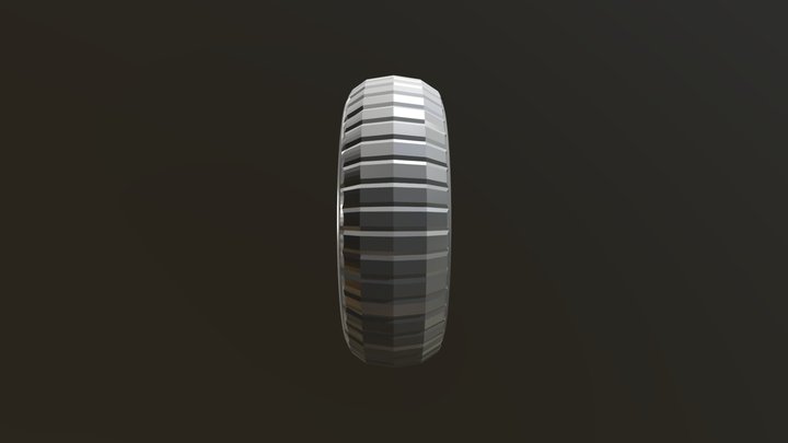Tire With Modifiers 3D Model