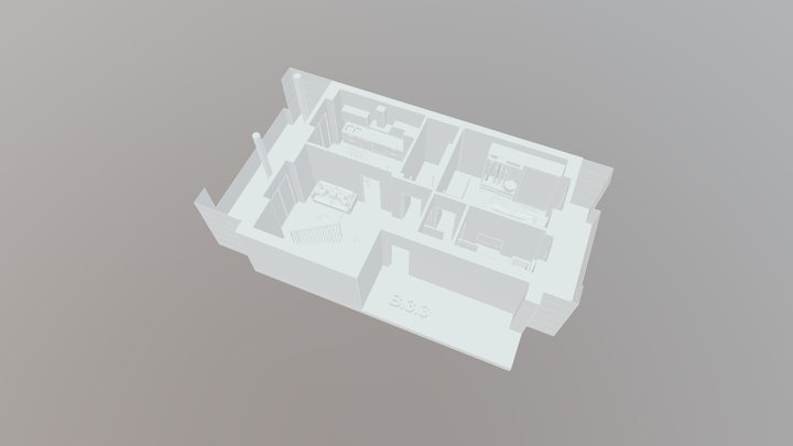 Le Ginestre B.3.3 3D Model