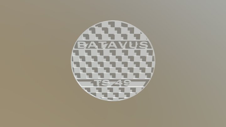 BATAVUS LOGO 3D Model