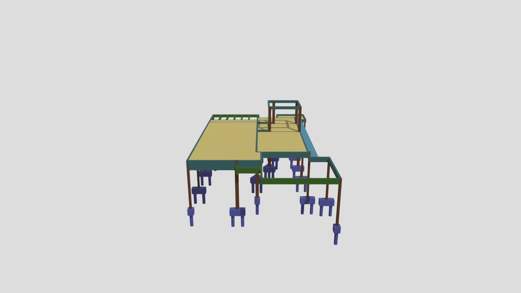 3D Residência RCS - Village Costa Sul