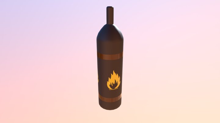 Gas Tank 3D Model